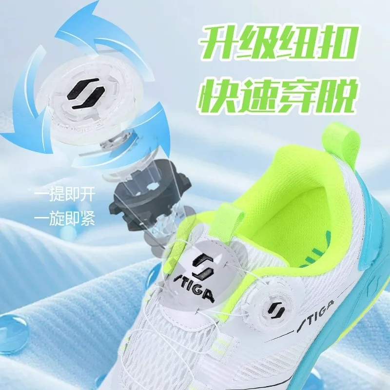 Professional Table Tennis Shoes Men Women Luxury Brand Badminton Shoes Couples Anti-Slip Indoor Court Shoe Wearable Tennis Shoes