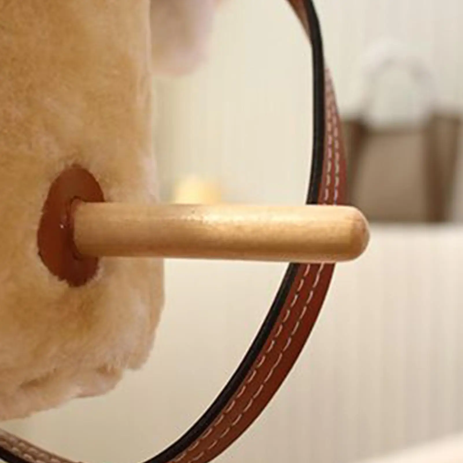 عصا الخيول عصا هواية قطيفة على شكل حصان على عصا ألعاب حيوانات محشوة كرتونية للعب الأدوار للأولاد والبنات الصغار في مرحلة ما قبل المدرسة