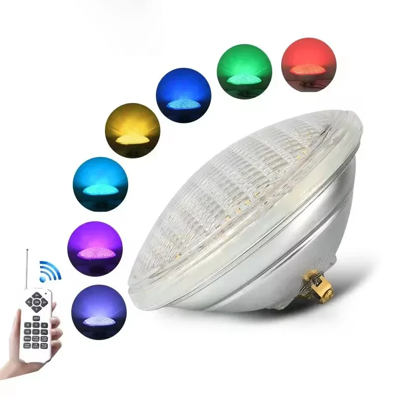 Zwembadkoplampen 18W 36W 54W par56 led 12Vac RGB focos led para piscinas warm wit koud wit