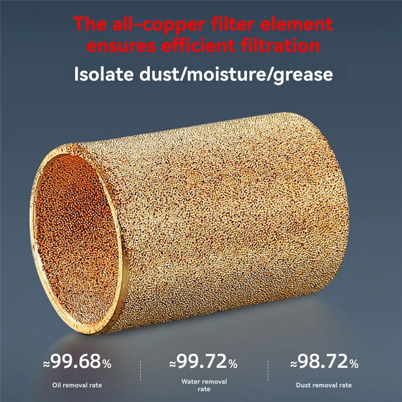 Регулятор давления GYTB Фильтр для воды AC4010-04 Манометр из алюминиевого сплава сжатого воздуха