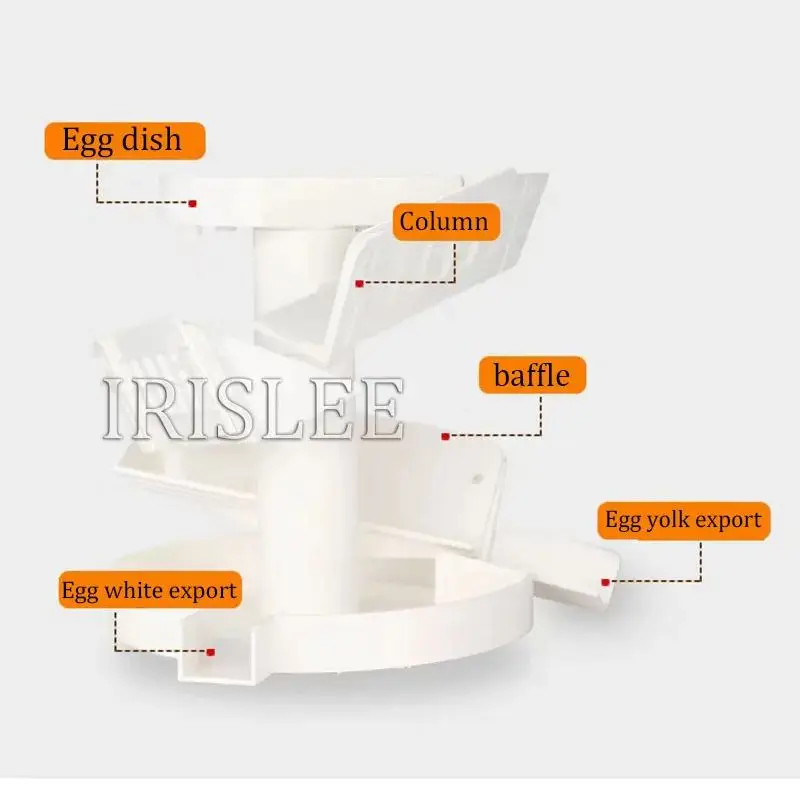 Commercial Small Manual Egg White And Yolk Separator Liquid Separation Machine For Duck Hen Eggs