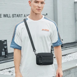 Men's Cross Shoulder Bag Small Canvas Crossbody Bags for Man Oxford Cloth Fashion Sling Messenger Phone Bags Male Sports Handbag