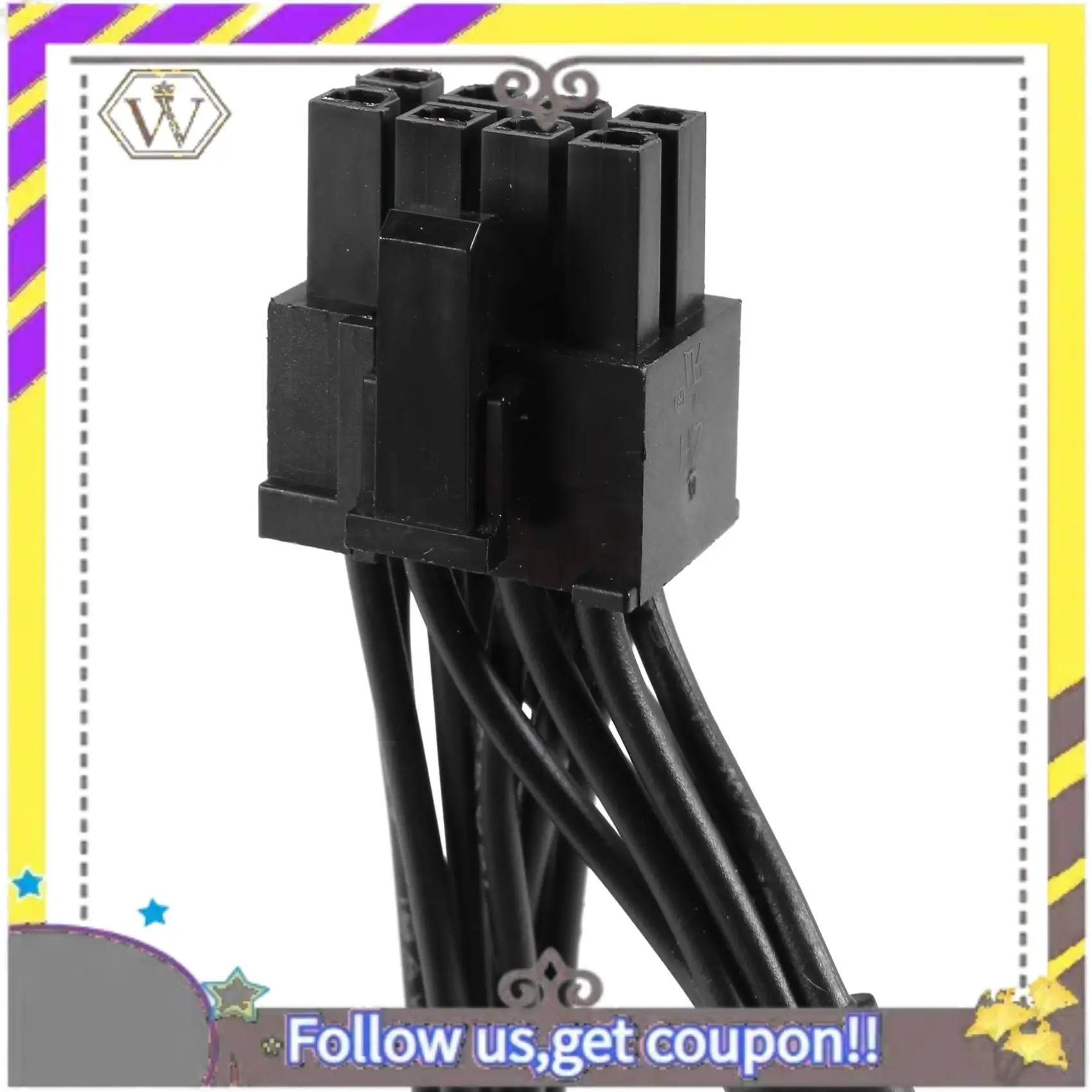 AU33-3X PCI-E Dual 8Pin To 8Pin(6+2Pin) Modular Power Supply Cable For Corsair RM1000X RM550X 650X 750X 850X