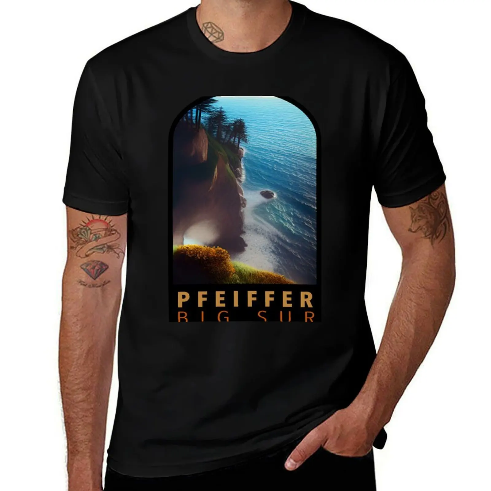 Awesome design for Julia Pfeiffer Big Sur T-Shirt man graphic t shirt T-Shirt