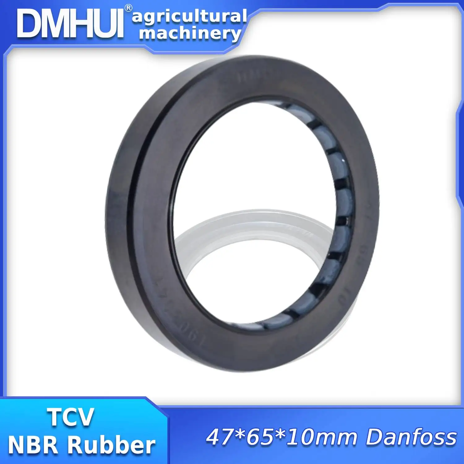 

DMHUI NBR Rubber Skeleton Oil Seal 47x65x10mm TCV Type Brand ISO:9001:2008 Certificate China Factory Manufacture