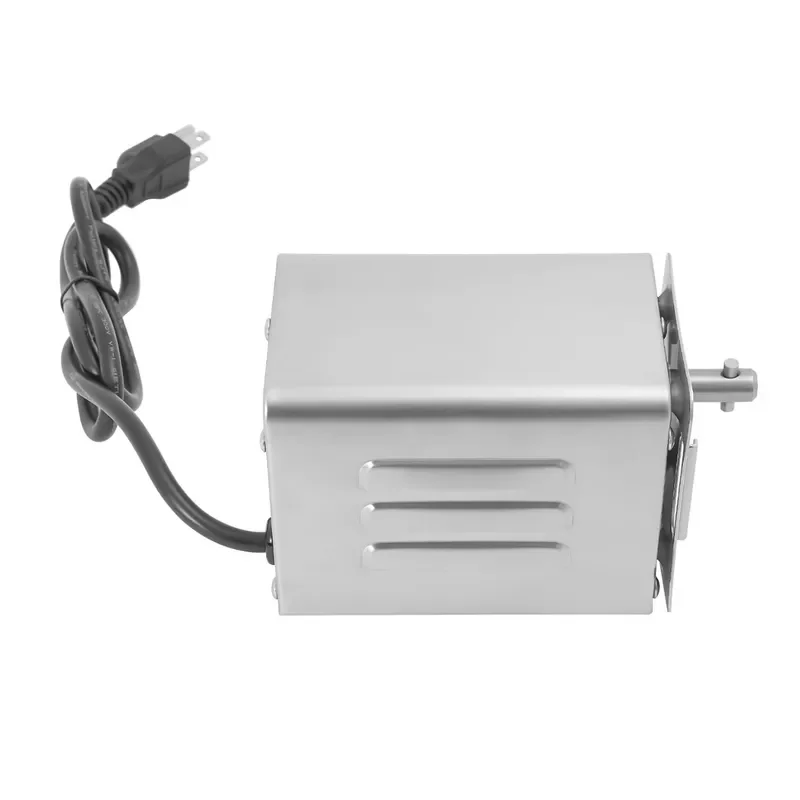 15W Electric BBQ Rotisserie Motor 30KG Load Stainless Steel Spit Roaster for Camping Outdoor Grill Accessories Heavy Duty
