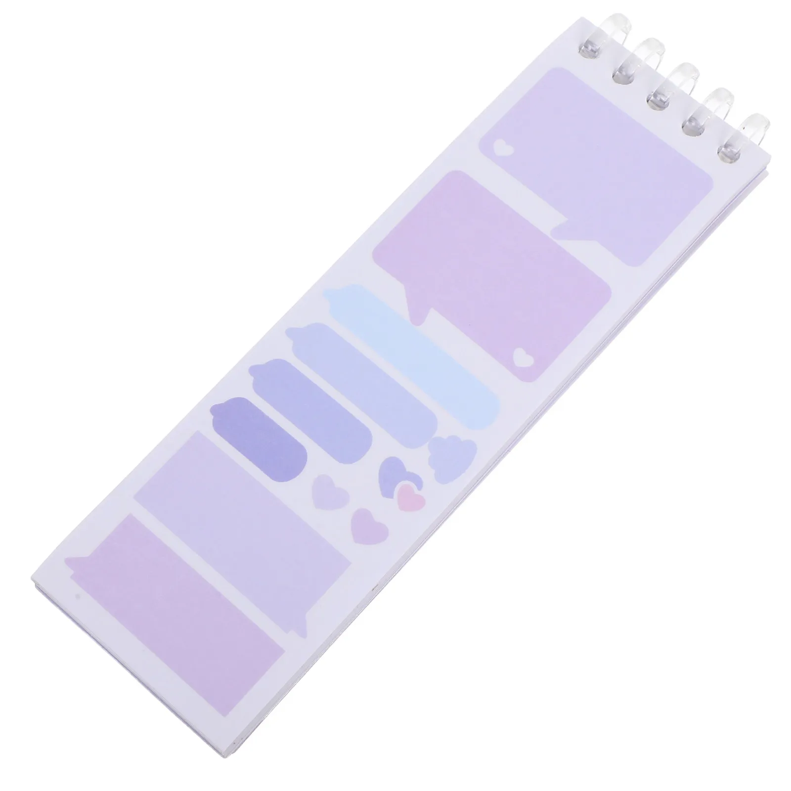 

1Set Gradient Speech Bubble Washi Stickers for Journaling Scrapbooking Planner DIY Aesthetic Decorative Stationery Supply