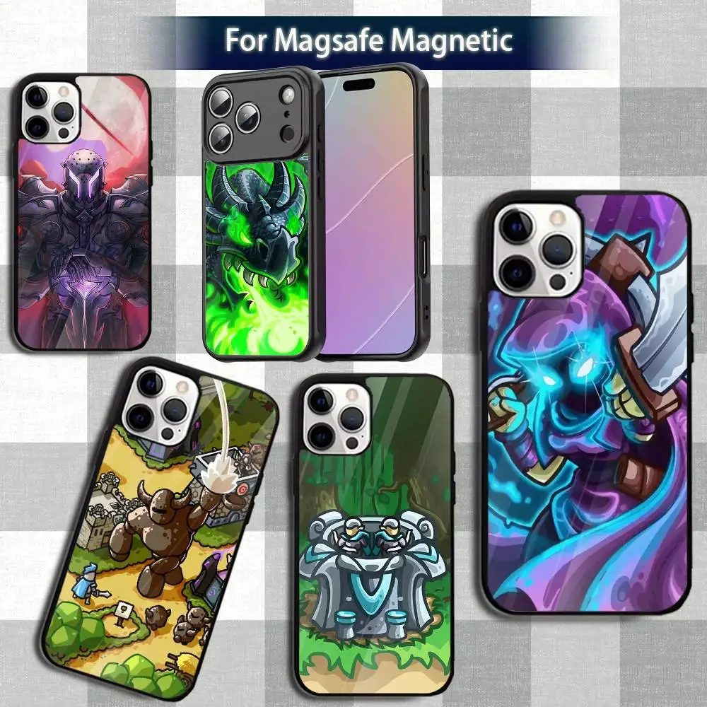 

Kingdom R-Rush Game Phone Case For iPhone 13,12,15,17,11,16,14,Pro,Max,Plus,Mini,Magsafe,Magnetic Wireless Charging Case