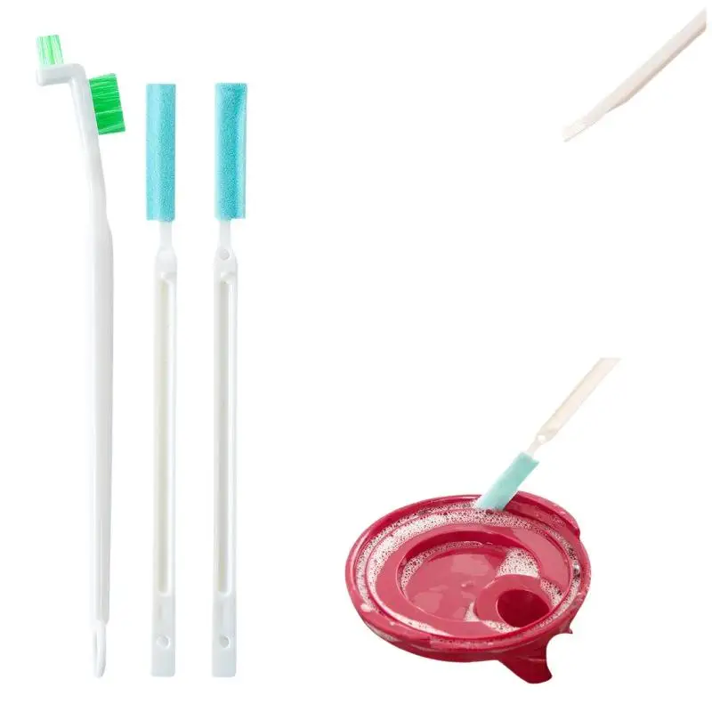 3/8Pcs Stain Remover Bottle Gap Cleaning Brush Multifunctional Tiny Crevice Cleaner for Kitchen Utensil Crevices