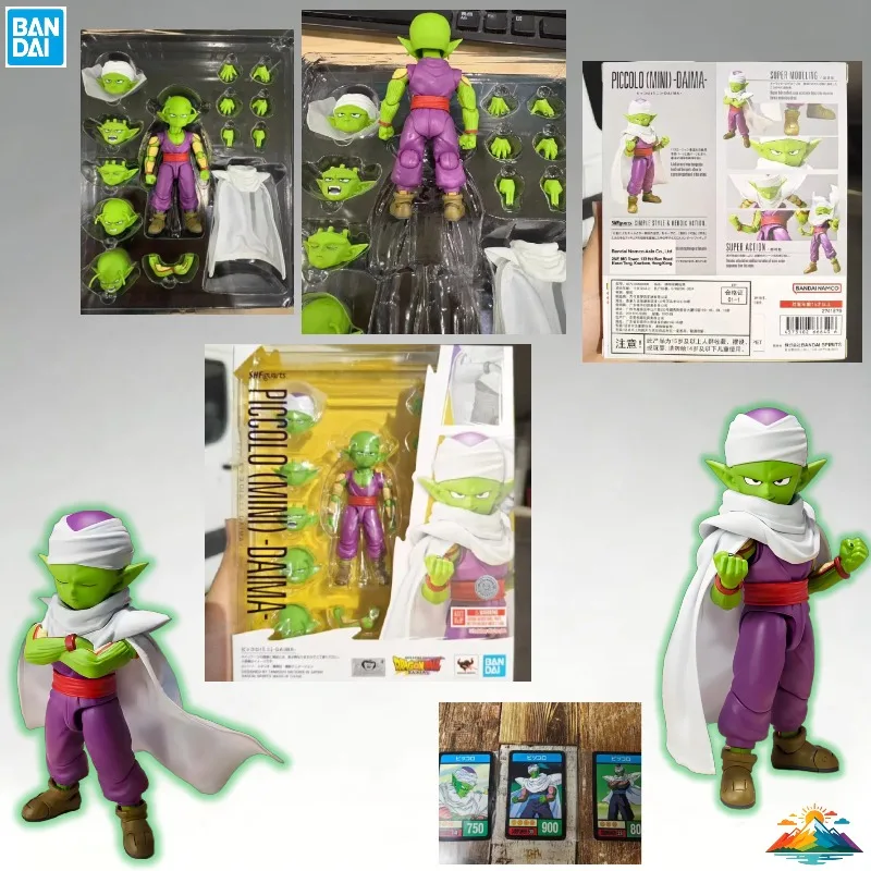 

【IN STOCK】Bandai SHF Dragon Ball MINI DAIMA Goku Piccolo Super Saiyan Anime Action Figure Model Toys Gift