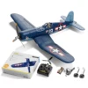 新しい Volantex F4U コルセア RC 飛行機ブラシレスモーター 2.4 グラム 4CH 500 ミリメートル固定全幅 EPP フォーム RC 航空機ワンキーエアロバット 1