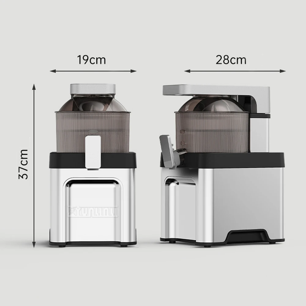 다기능 자동 슬래그 주스 분리 압착 과일 착즙기, 영양 과일 및 야채 주스 추출, 1000ml