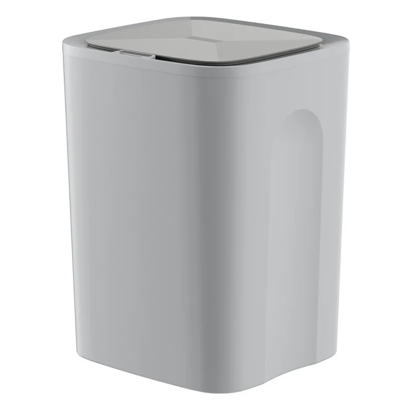 Smart trash can living room with lid sealed 18L large-capacity induction trash can