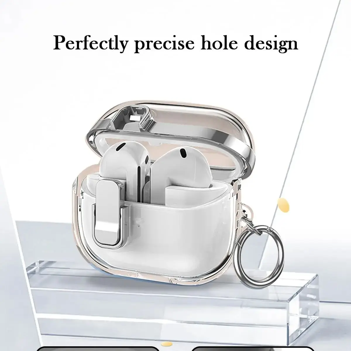 Nowość dla buzz3 Pro Funda Samsung Galaxy buds3 Pro Cover Full Drop Protection Cover Transparent Shell For Woman For Buds3 Pro Case