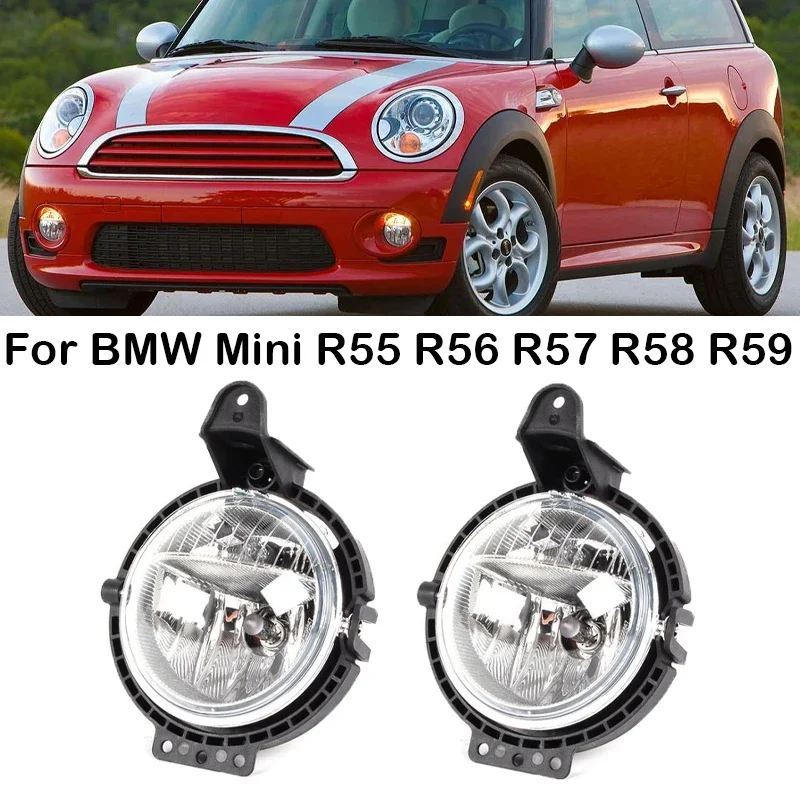 Nieuw! 63172751295 Voor BMW Mini R55 R56 R57 R58 R59 Cooper Auto Voorbumper Mistlamp Mistlamp Met Halogeenlampen Mistlamp Accessor