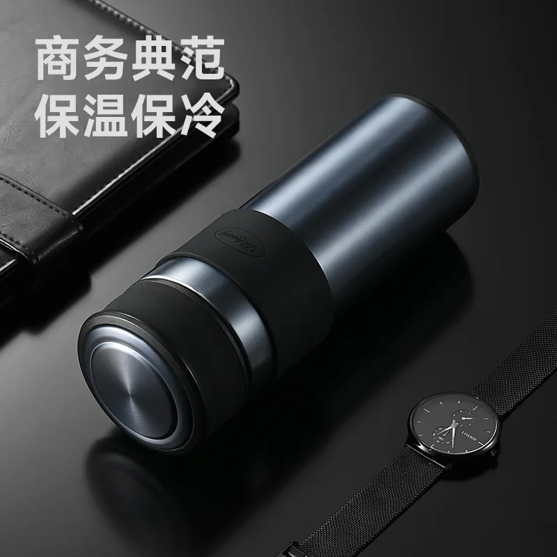 

316 steel Insulation cup high-end men's tea and water separation tea cup business office cup convenient water cup Insulation cup