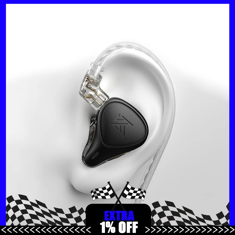 

KZ ZEX PRO Dynamic + Balanced Armature Наушники-вкладыши Hi-Fi с улучшенными 2-контактными проводными наушниками Спортивные наушники с шумоподавлением