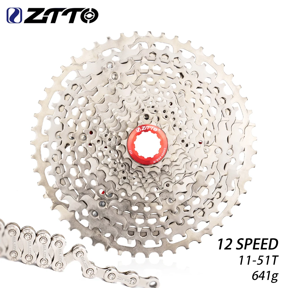 

12 Speed MTB 11-51T Cassette Bicycle Sprocket Mountain Bike 12S Wide Ratio Freewheel 12V K7 HG For Eagle XX1 X01 X1 GX NX