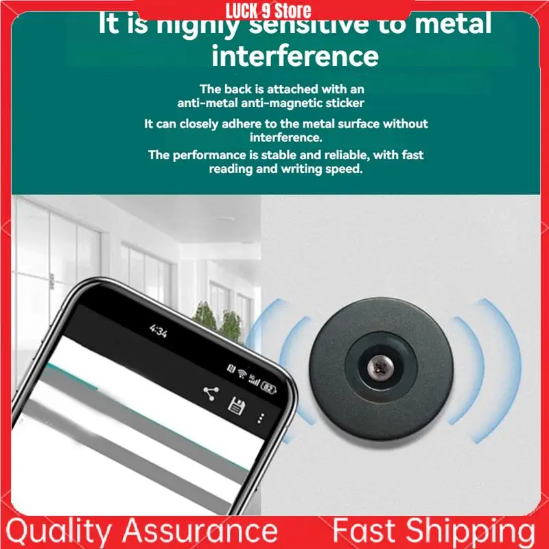 NFC 213 Anti-Metal RFID Tag Guard Tour Patrol System Anti-Metal NFC 213 Chip 13.56Mhz 144Bytes-AB52