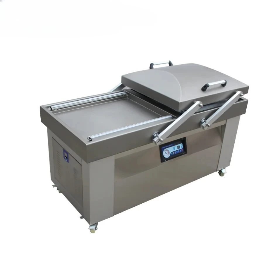 exquisite craftsmanship Commercial Multi Function Double Chamber Vacuum Sealer Packaging Machine for Fish Tuna Meat Price