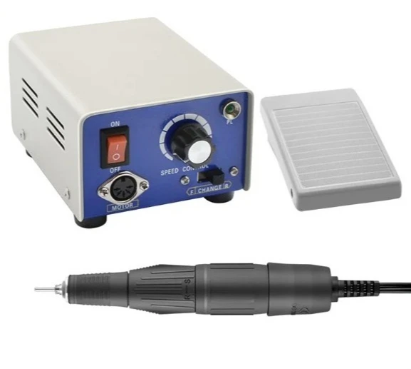 N3+H37L1 35000RPM Micro Motor Grinder Foot Speed Control For Jade Jewelry Engraving Nail Manicure Polishing Replacement