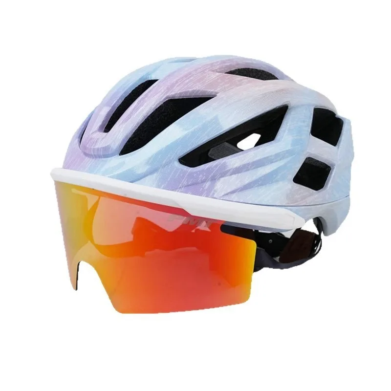 

PMT cycling helmet bicycle helmet meedo3.0 color-changing integrated goggles helmet