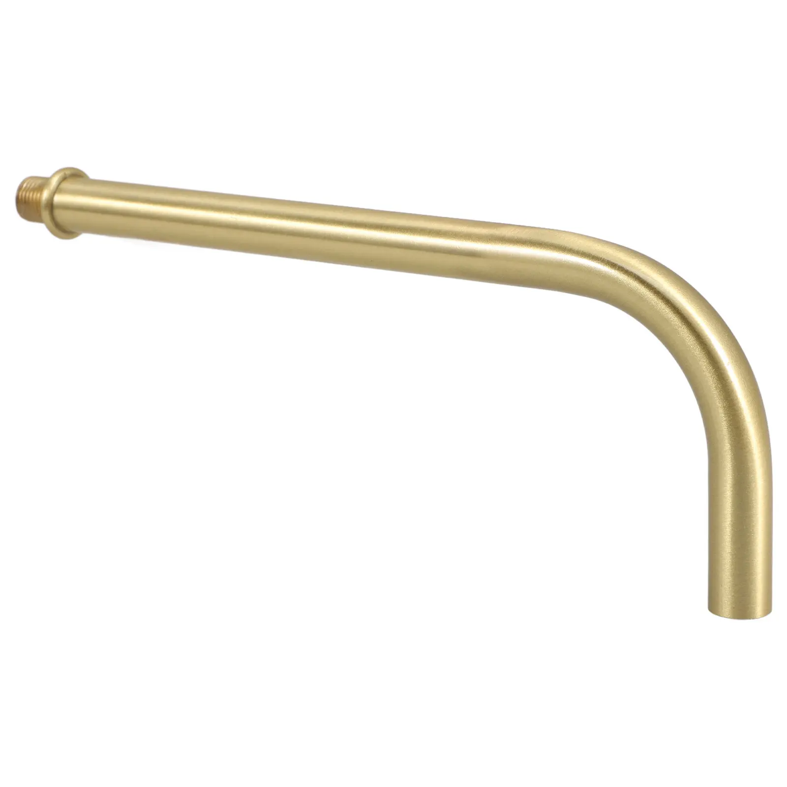 Copper Pipe M10 Internal Thread 15Mm Brass Lighting Fixture Bender Wall Lamp Seven Shaped Bend Light Extension Mounting