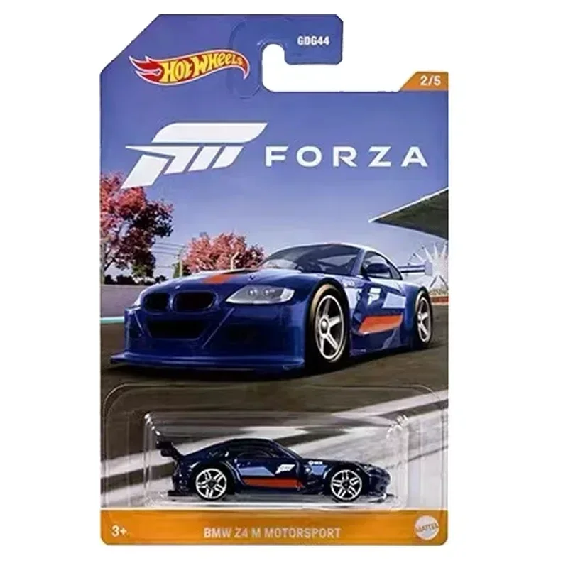 Original Hot Wheels Car Forza 1/64 Boys Toys for Children Diecast Kids Porsche 911 GT3 BMW Motosport Jaguar Metal Model Gift