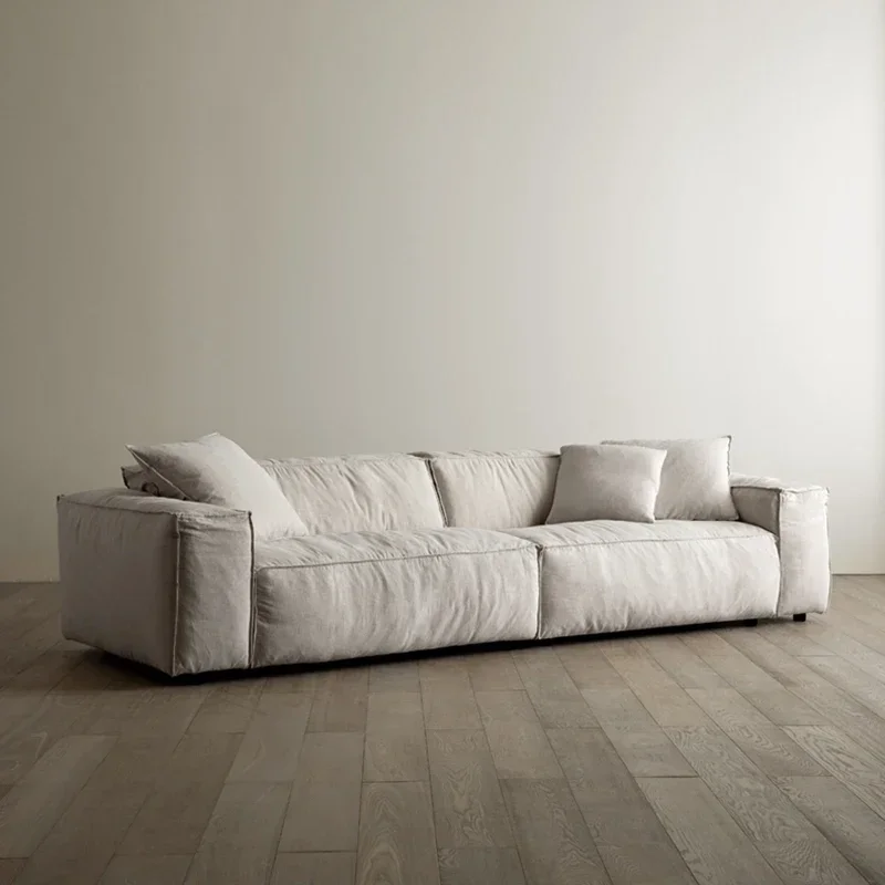 Couch Puffs Living Room Sofas White Lounge Modern Luxury Floor Love Seat Living Room Sofas Comfortable Muebles Home Furniture