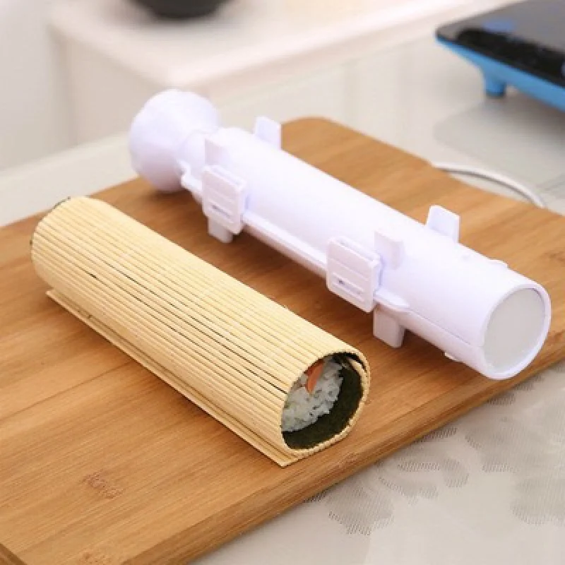 Sushi Maker Rullo Di Riso Stampo Sushi Bazooka Carne Vegetale Strumento Di Laminazione Fai Da Te Sushi Che Fa La Macchina Cucina Sushi Strumento Piatto Di Sushi