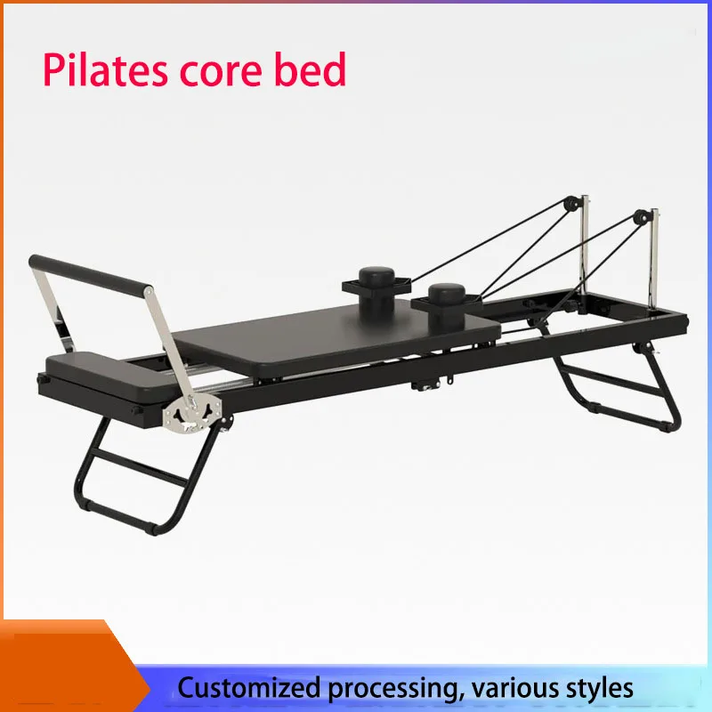 Pilates reformer Pilates bed Foldable Yoga Gym Fitness Equipment Training Aluminum alloy Exercise  Lose weight Portable Home