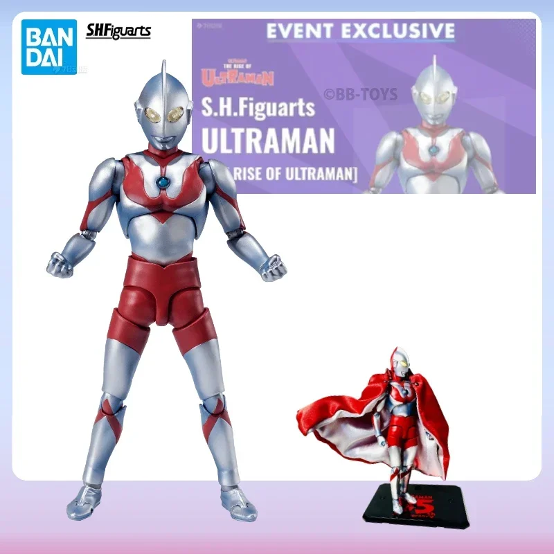 

В наличии Bandai S.H.Figuarts Ultraman Series SHF Superman Rise подвижная аниме-фигурка Коллекционная оригинальная коробка игрушки хобби