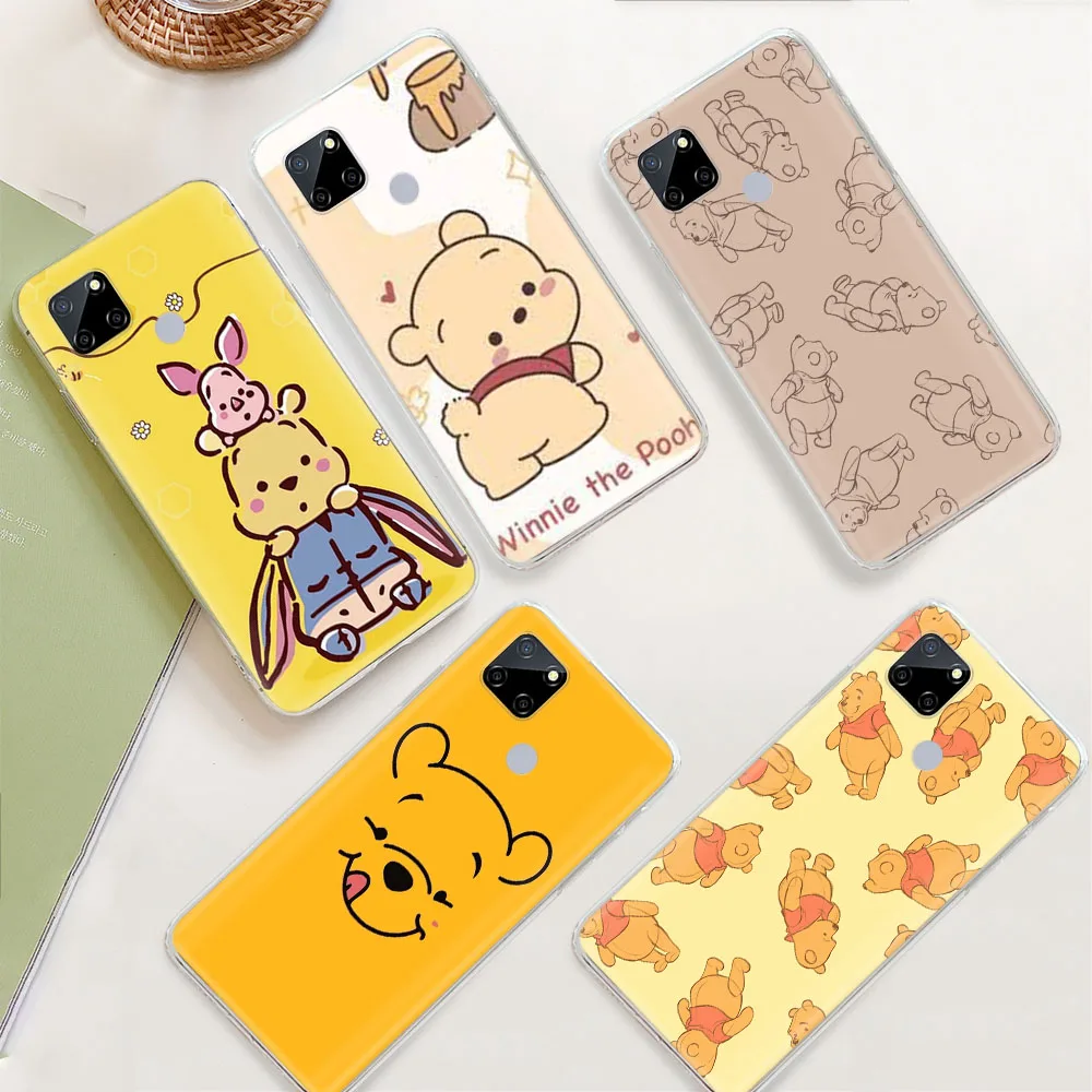 Cover for Tecno Camon 15 16 17 18 Premier 18I 18T 18P Spark Go 5 6 AIR 7 7T 8 8P 8C Pova Neo 2 Pro Soft Case ZR59 Winnie Pooh