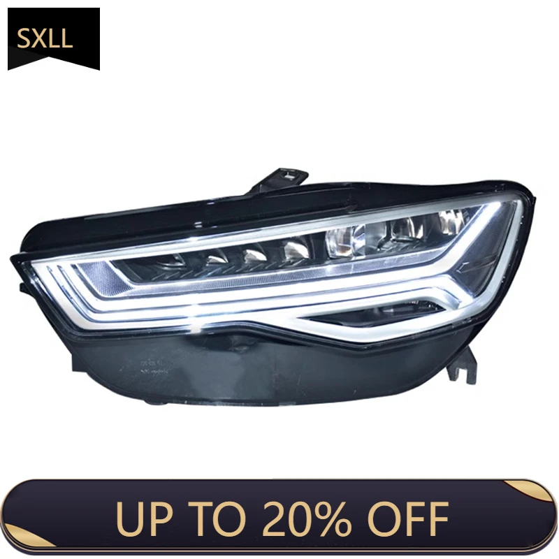 

SXLL For A6 Full Light Emitting Diode A6L C7 Headlamp 2012-2018 Headlamp Light Emitting Diode DRL with Dynamically Tuned Si