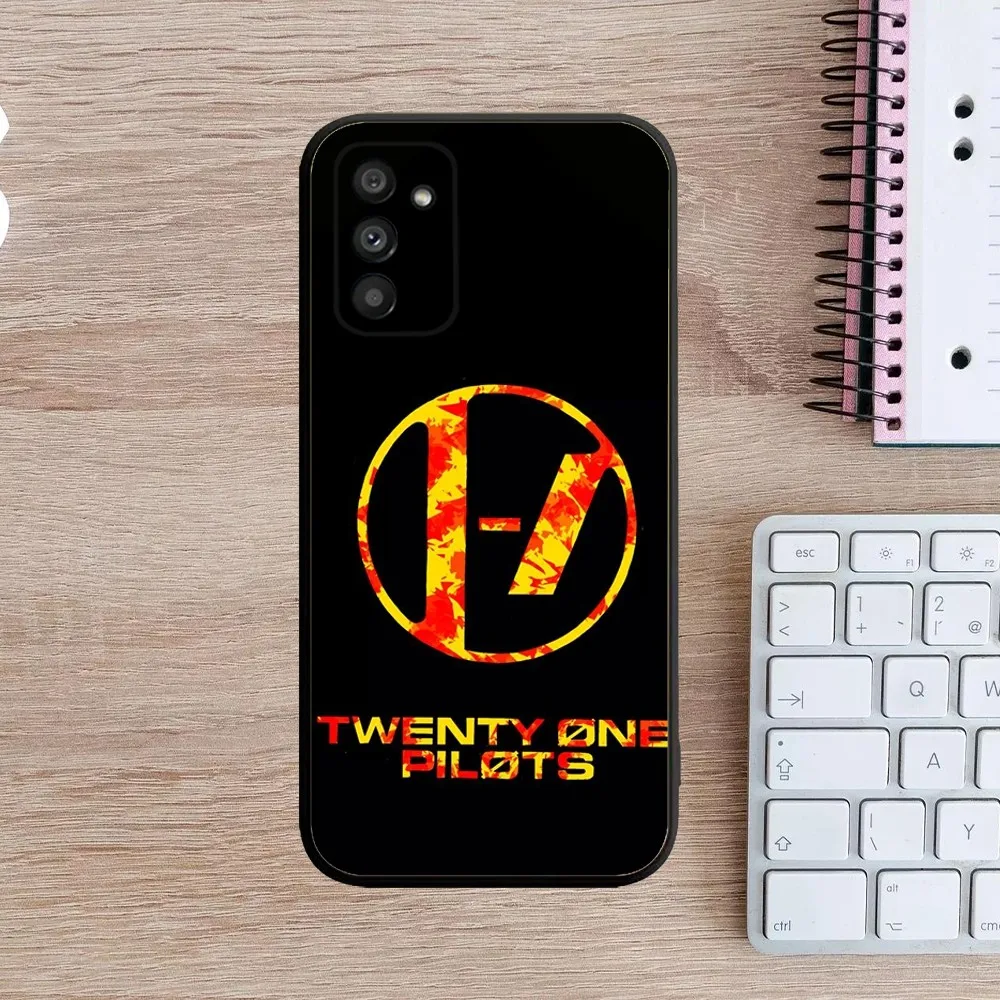 T-Twenty one Pilot Phone Case For Samsung Galaxy A13,A21s,A22,A31,A32,A52,A53,A71,A80,A91 Soft Black Cover