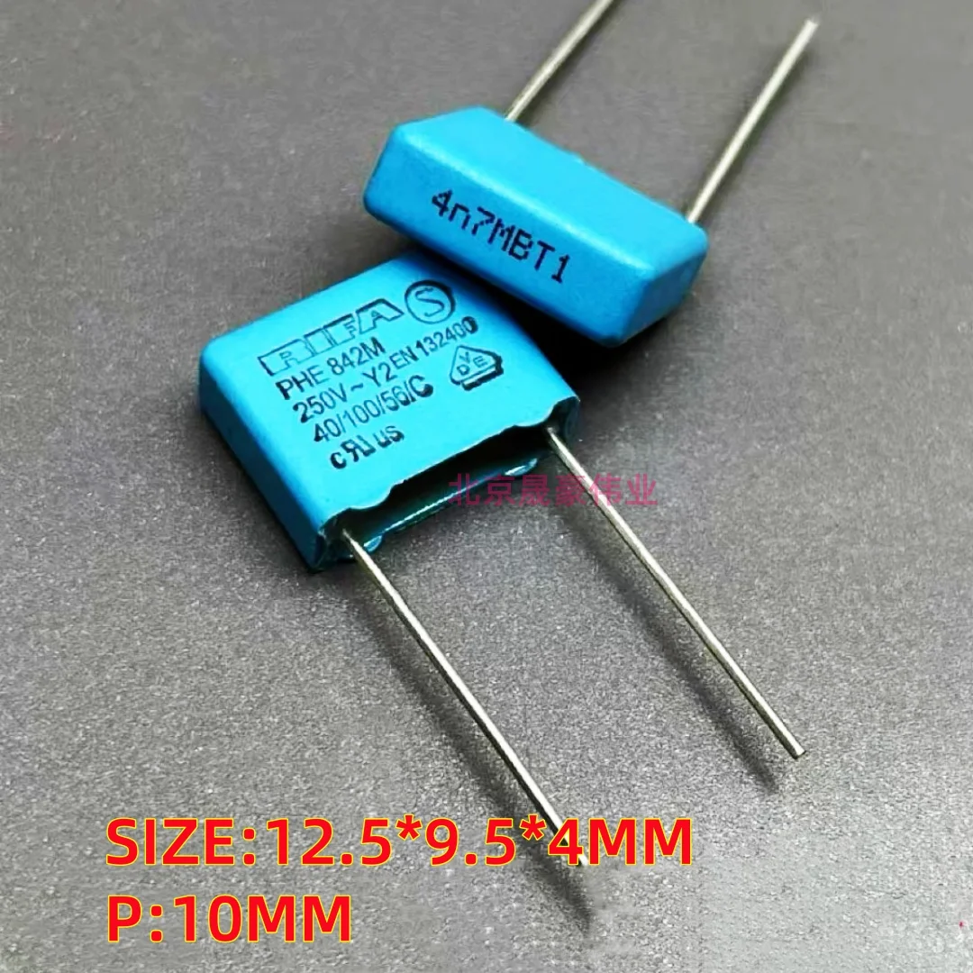 

20pcs RIFA MKP 472 4.7NF 4700PF 250V 300V 1000V 1KV Y2 Safety Film Capacitor