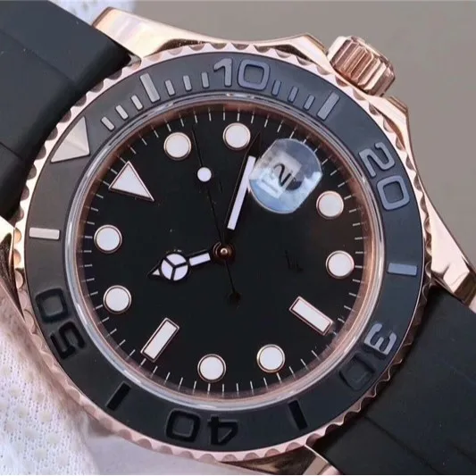 2025 Nuovo orologio da uomo di lusso con lunetta in ceramica, movimento meccanico automatico multifunzione, orologio da polso di alta qualità alla moda Hip Hop