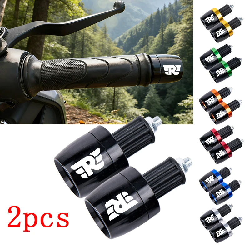 

For Royal Enfield Bullet/Meteor/Classic 350 500 Interceptor 650 Continental GT 535 Motorcycle Hand Grips Handle Bar End Caps