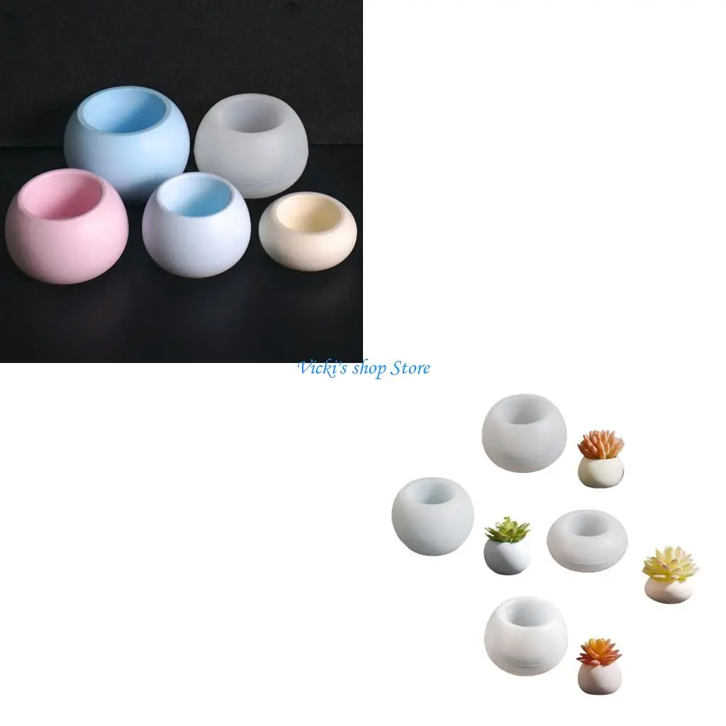 

Heat Resistant Silicone Storage Holders Molds for Crafting Resin Storage Boxes DIY Home Decors and Concrete Planters