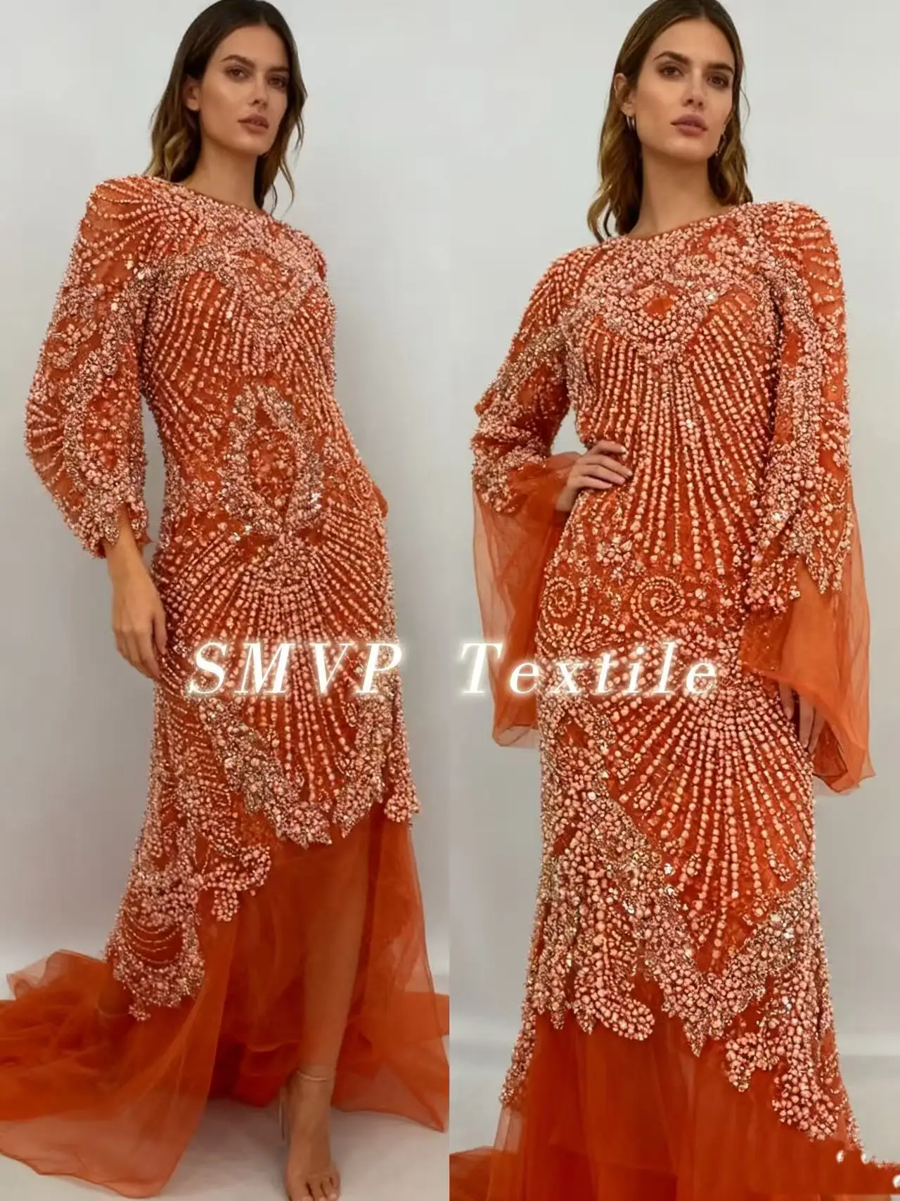 

Luxury Nigerian African Beaded Lace Fabric High Quality Sequins Embroidery African French Lace Fabric For Sewing Dress Party