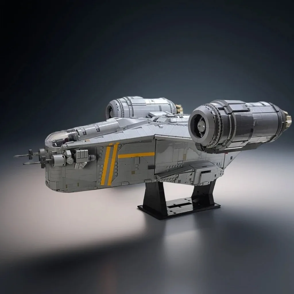 

6557 шт. MOC 75331 обновленный герб бритвы, улучшенная модель DIY, строительные блоки, игрушки на день рождения, подарок