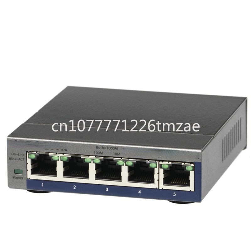 Gs105e Gigabit Switch 5-Port Simple Network Management Loop Detection Network Cable Seperater