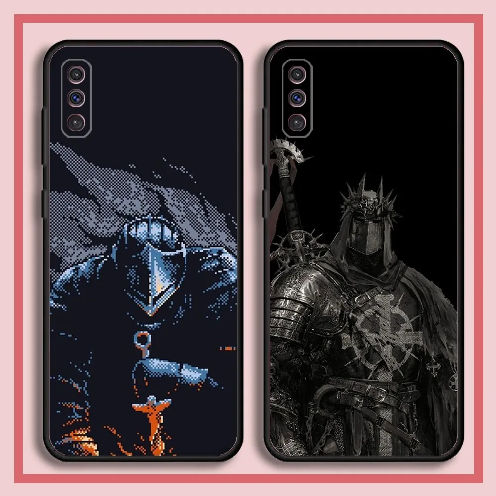 

D-Dark S-Souls Video Game Phone Case For Samsung S23,23,22,30,21,10,9,Note20 Ultra,Lite,Ultra,5G,Plus,FE,Black Soft Case