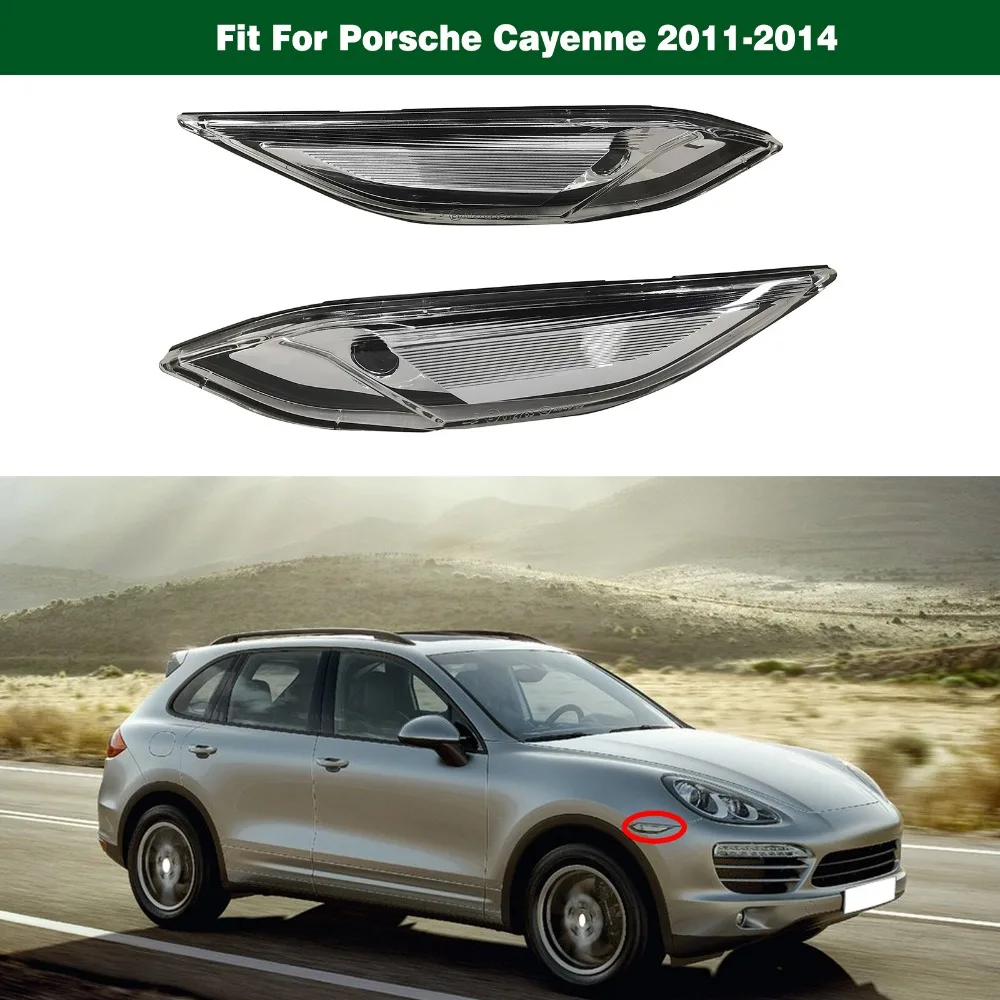 

Автомобильный передний боковой фонарь на крыло, поворотный сигнальный свет, габаритный фонарь для Porsche Cayenne 958 2011 2012 2013 2014
