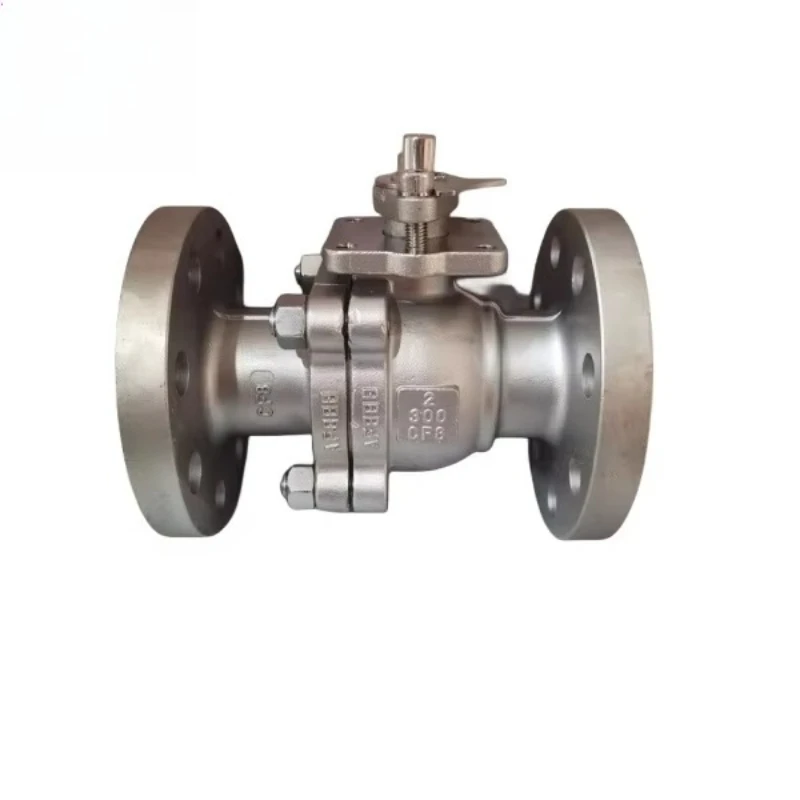 

American standard stainless steel CF8 flange ball valve for water, gas and oil pipelines