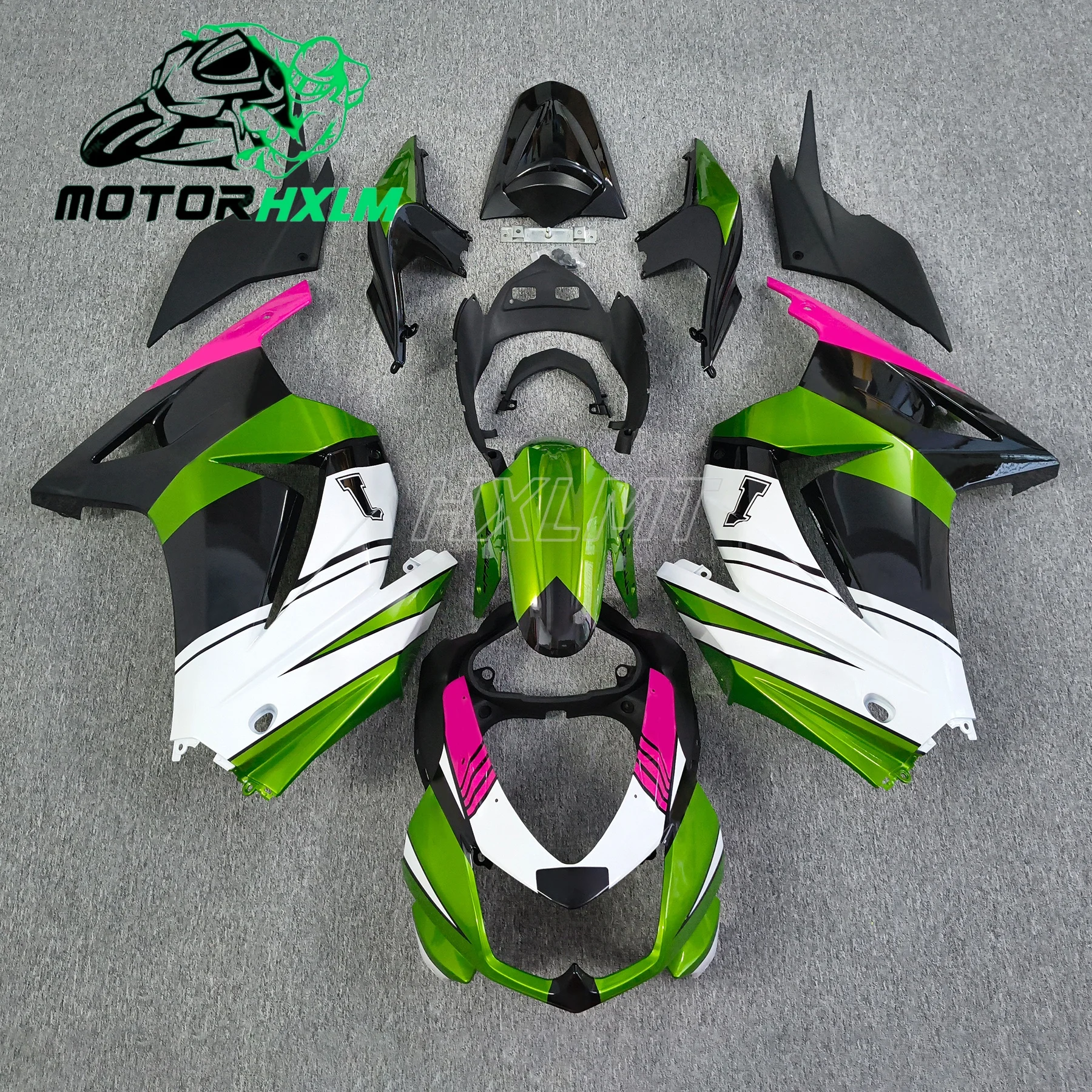 

Abs Fairing for Ninja 250R 11 12 EX 250 Fairings 2009 NINJA250 Fairings 2008 - 2012 Green UNpainted
