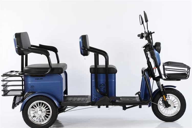 Hot Selling Made in China 48V Urban Electric Tricycle Adult 3 Wheel Electric Tricycles