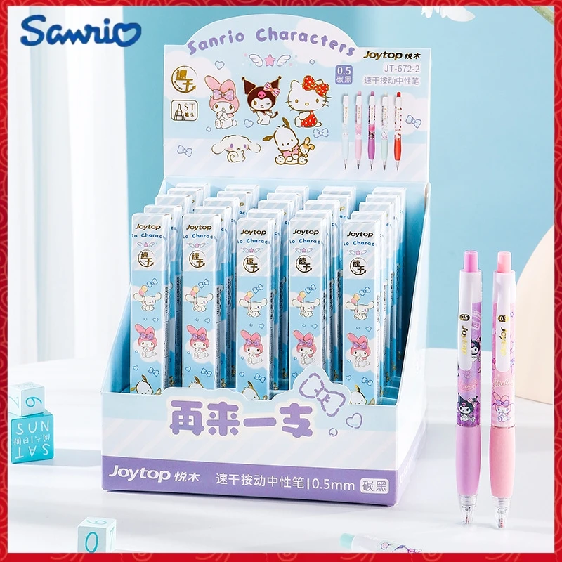 

Joytop 25 шт. Sanrio Kuromi мультипликационная гелевая ручка Cute 0,5 мм черная ручка с вывесками независимая упаковка канцелярские принадлежности для студентов оптовая продажа