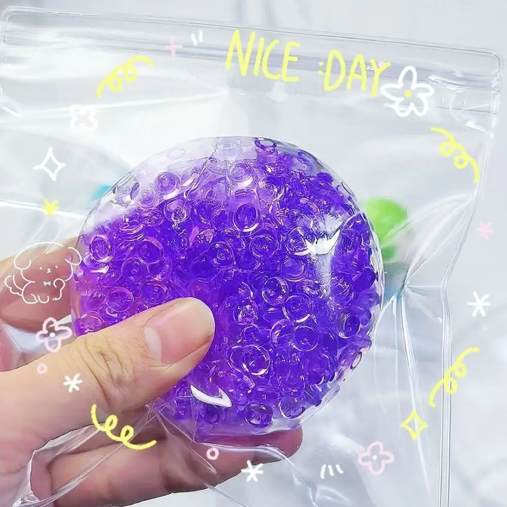 

Pearl Disk String Slow Rising Sticky Pearl Super Soft Simulation Slow Rebound Pearls Toy Colorful Elastic Pearls Squeeze Toy
