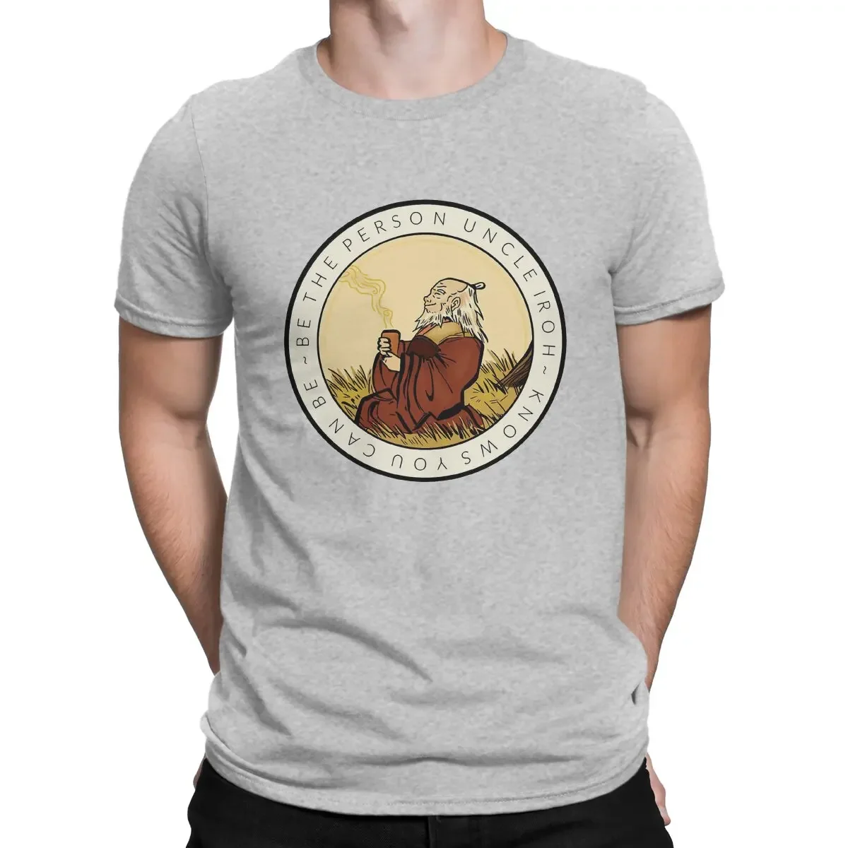 for Men Motivation From Uncle Iroh Pure Cotton T Shirt Avatar The Last Aang Water Tribes Earth Kingdom Newest TShirt Airbender